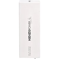 White rectangular box of Kenzo Power Eau de Toilette Spray 75ml with black and silver text.