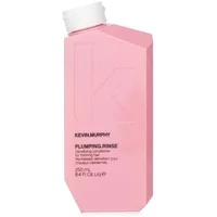Pink Kevin.Murphy Plumping.Rinse conditioner bottle with angled design and white cap, 250ml.