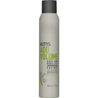 KMS Add Volume Root and Body Lift 200ml, gray bottle with black cap and green text.