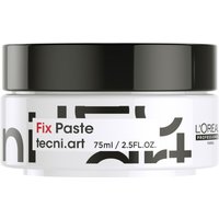 L’Oréal Professionnel Tecni Art Fix Paste 75ml, white jar with black lid and bold black text.