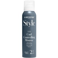 Blue La Biosthetique Curl Controlling Mousse 100ml can with white cap and bold white text.
