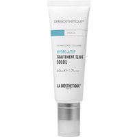 White tube of La Biosthetique Hydro-Actif Hydrating BB Cream with blue and black text, 50ml size.