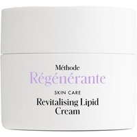 White jar of La Biosthetique Revitalising Lipid Cream with purple and black text on the label.