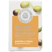 La Chinata Ivy Seaweed Handcrafted Soap 100g, white box with green olives and orange label.
