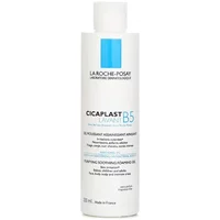 White bottle of La Roche-Posay Cicaplast Lavant B5 Foaming Gel, blue label, 200ml, cylindrical shape.