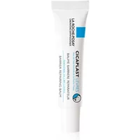 White La Roche-Posay Cicaplast Lips tube, 7.5ml, with blue logo and black text, featuring a screw cap.
