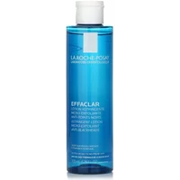 Blue La Roche-Posay Effaclar Clarifying Lotion bottle with white cap and label detailing.