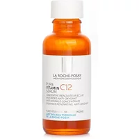 La Roche-Posay Pure Vitamin C12 Serum 30ml in orange bottle with white label and black text.