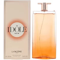 Lancôme Idole Now Florale Eau De Parfum 100ml, sleek rectangular bottle with peach gradient and rose gold cap.