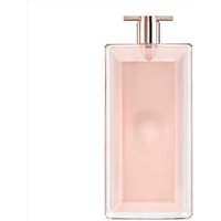 Lancome Idole Eau de Parfum 100ml, sleek rectangular bottle with rose gold cap and blush pink liquid.