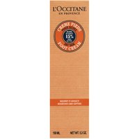 L'Occitane Shea Butter Foot Cream 150 ml in a beige box with blue and orange circular logo.
