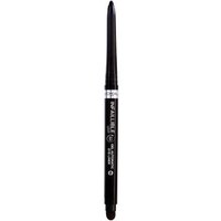 Black L'Oréal Paris Infaillible 36H Gel Automatic Eyeliner with twist-up design and pointed tip.