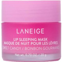 LANEIGE Lip Sleeping Mask, 20g jar, pink container with white text, labeled "Sweet Candy"