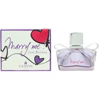 Lanvin Marry Me! Love Balloons Eau De Parfum 50ml, purple bottle with bow, heart-themed box.
