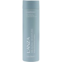 L'Anza Healing Moisture Conditioner 250ml in a sleek, light blue cylindrical bottle with white text.