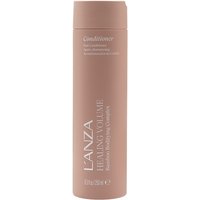 L'Anza Healing Volume Conditioner 250ml in a matte beige bottle with white text and a flip-top cap.