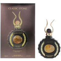 Lattafa Niche Emarati Classic Stone Eau De Parfum 100ml with ornate black bottle and gold accents, boxed packaging.