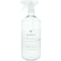 Clear Laurent Mazzone Aldheyx hydroalcoholic solution, 1000ml bottle with spray nozzle and minimalist label design.