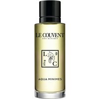 Le Couvent Botanical Cologne Aqua Minimes EDT 100 ml, clear bottle with black cap and minimalist label design.