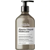 L'Oréal Professionnel shampoo in a taupe pump bottle with white label, black text, and 500ml size.