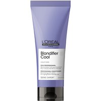 Purple tube of L'Oréal Blondifier Conditioner 200ml with black cap and white label.