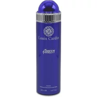 Blue Louis Cardin Ameen Homme deodorant spray, 200ml, with silver cap and logo on front.