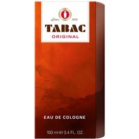 Red and brown box of Mäurer & Wirtz Tabac Original Eau De Cologne, 300ml, with white logo and text.