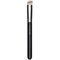 Black MAC 270S Concealer Mini Rounded Brush with silver ferrule and dense, soft bristles.