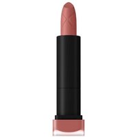 Black Max Factor Colour Elixir Matte Lipstick 055 Desert with a dusty rose shade and sleek packaging.