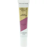 Max Factor Miracle Pure Cream Blush in Blooming Berry, gold and pink tube with white cap and black text.