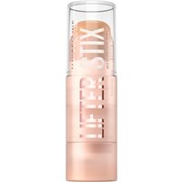 Peach Maybelline Lifter Stix highlighter stick with clear cap and bold white text on the tube.
