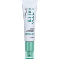 Maybelline Poreless Jelly Primer 30 ml, white tube with teal cap and teal text accents.