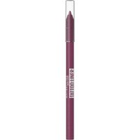 Maybelline Tattoo Liner Gel Pencil in Berry Bliss, deep berry color with clear cap and brand text on barrel.