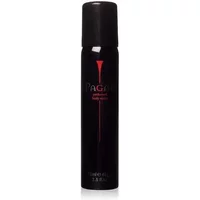 Black Mayfair Pagan Body Spray 75ml with red vertical stripe and bold logo on cylindrical bottle.