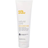 White tube of milk_shake Active Yogurt Mask 250ml with yellow text and flip-top cap.