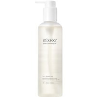 Mixsoon Bean Cleansing Oil 200 ml, clear bottle with white pump, minimalist label for oily skin.