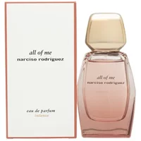 Narciso Rodriguez All Of Me Intense Eau De Parfum 50ml, pink glass bottle with gold cap, matching box.