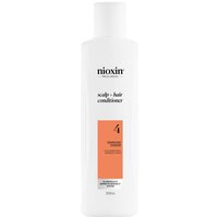 White Nioxin Systems Conditioner, System 4 bottle, 300ml, with orange label and black text.