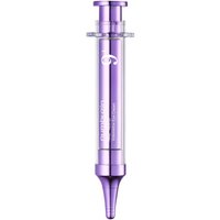 Purple syringe-shaped Numbuzin No.9 NAD+ Retinol Volumetox Eye Cream, 10 ml, with clear cap and branding.