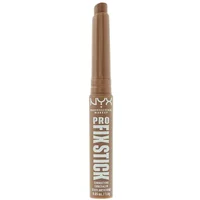 NYX Pro Fix Stick Correcting Concealer in Sienna, brown twist-up tube with white text and rounded tip.