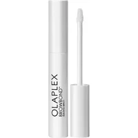 White Olaplex Browbond Building Serum with sleek cylindrical tube and applicator wand.