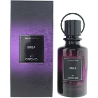 Purple Orchid Erea Eau De Parfum 100ml bottle with black cap and matching purple box.