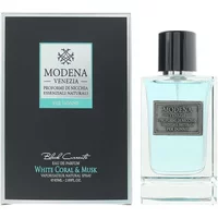 Orchid Modena Veneza Per Donne Eau De Parfum 85ml, clear bottle with black cap, teal label, matching box.