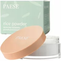 Paese Rice Powder 10g with a clear jar, beige lid, and green box packaging.