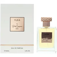 Paul Lawrence Ylea Eau De Parfum 100ml with square glass bottle, gold cap, and matching white box with gold accents.
