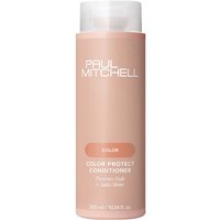 Paul Mitchell Color Protect Conditioner 300ml, peach bottle with white cap and text.
