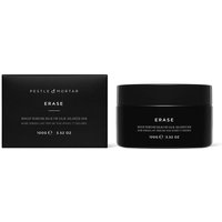Black Pestle & Mortar Erase Balm Cleanser jar with matching box, minimalist white text, 100g size.