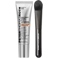 Silver tube of Peter Thomas Roth eye tightener with black applicator brush.