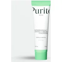 Purito Centella Unscented Recovery Cream 50ml in white tube with green cap and black text.