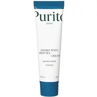 Purito Hydro Wave Deep Sea Cream 50ml in white tube with blue cap and green text.